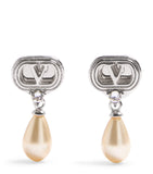 Crystal Ovalette Earrings