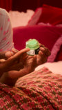 Lush French Kiss lip scrub in absinthe flavour (British brand)