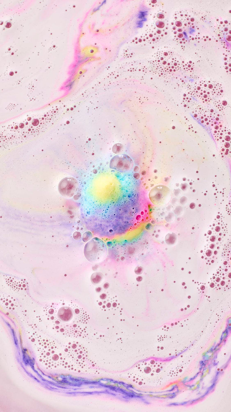 Lush Unicorn Poop bath bomb scented with jasmine - British product