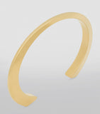 Saint Laurent peaked cuff bracelets gold and silver set, UK version