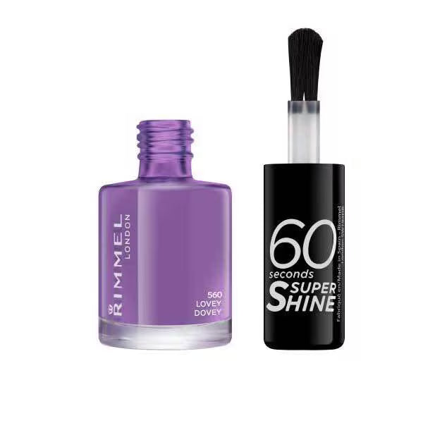 Rimmel Nail Polish Lovey Dovey 8ml, imported from the UK