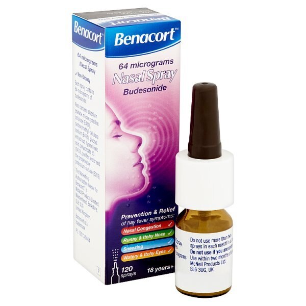 Benacort Hay Fever Nasal Spray 64 Micrograms