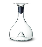 Georg Jensen wine carafe with stainless steel stopper, UK version