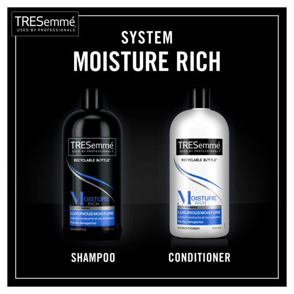 TRESemme Rich Moisture All-Day Hydration Conditioner 900ml GOODS Superdrug   