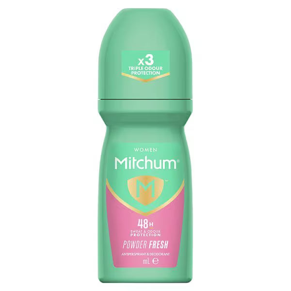 Mitchum Powder Fresh anti-perspirant roll-on 100ml, imported from the UK