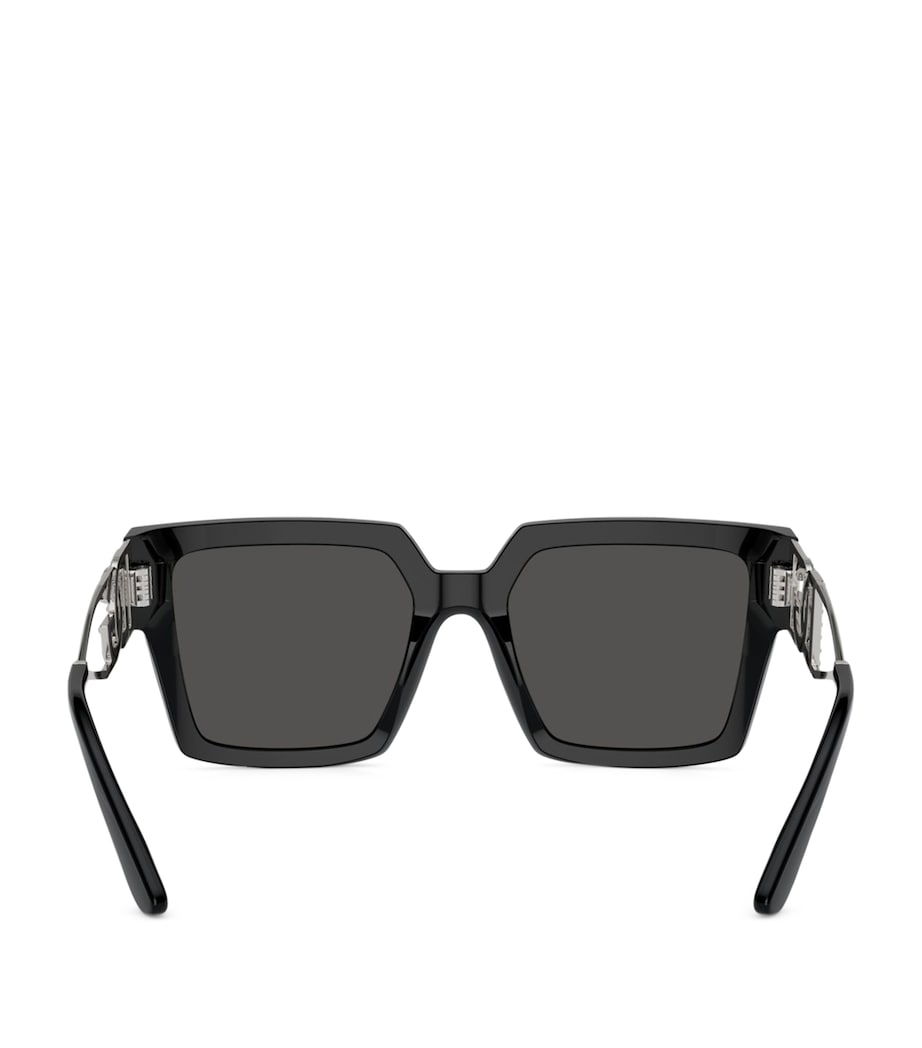 Dolce&Gabbana square sunglasses dark-grey tinted acetate lenses, UK version