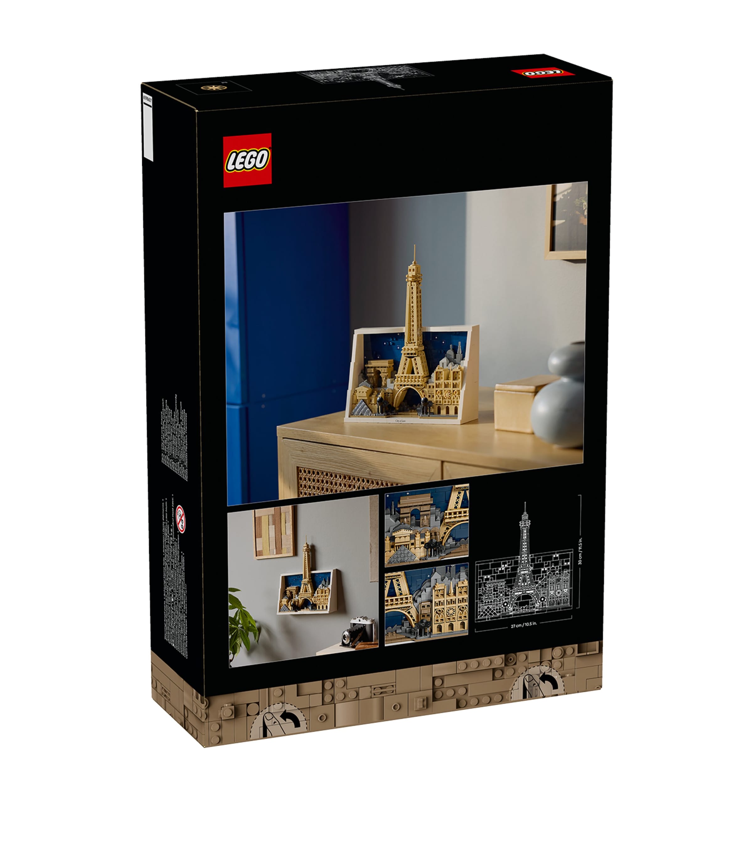 Lego Architecture Paris City of Love Set, UK version