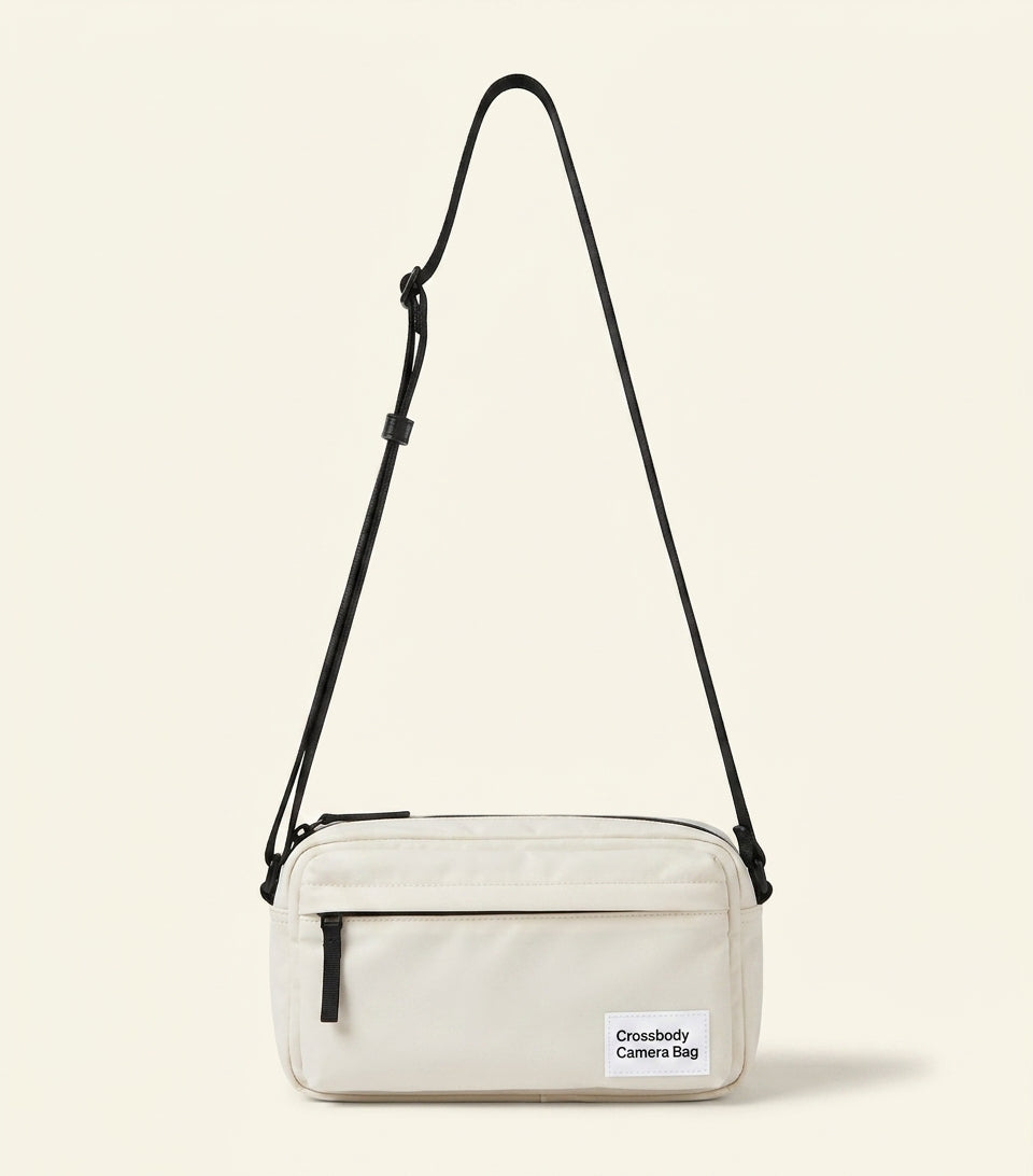 Givenchy Essential camera bag with calfskin trim - (British brand)
