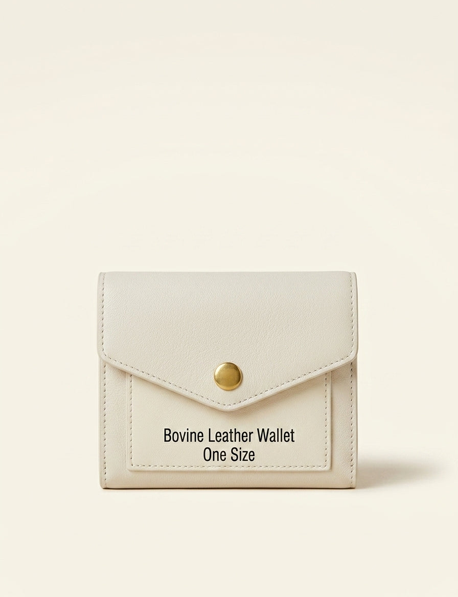 Mulberry press stud grained leather wallet, imported from the UK
