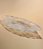 Lalique Silex Medium crystal bowl 46cm, UK version