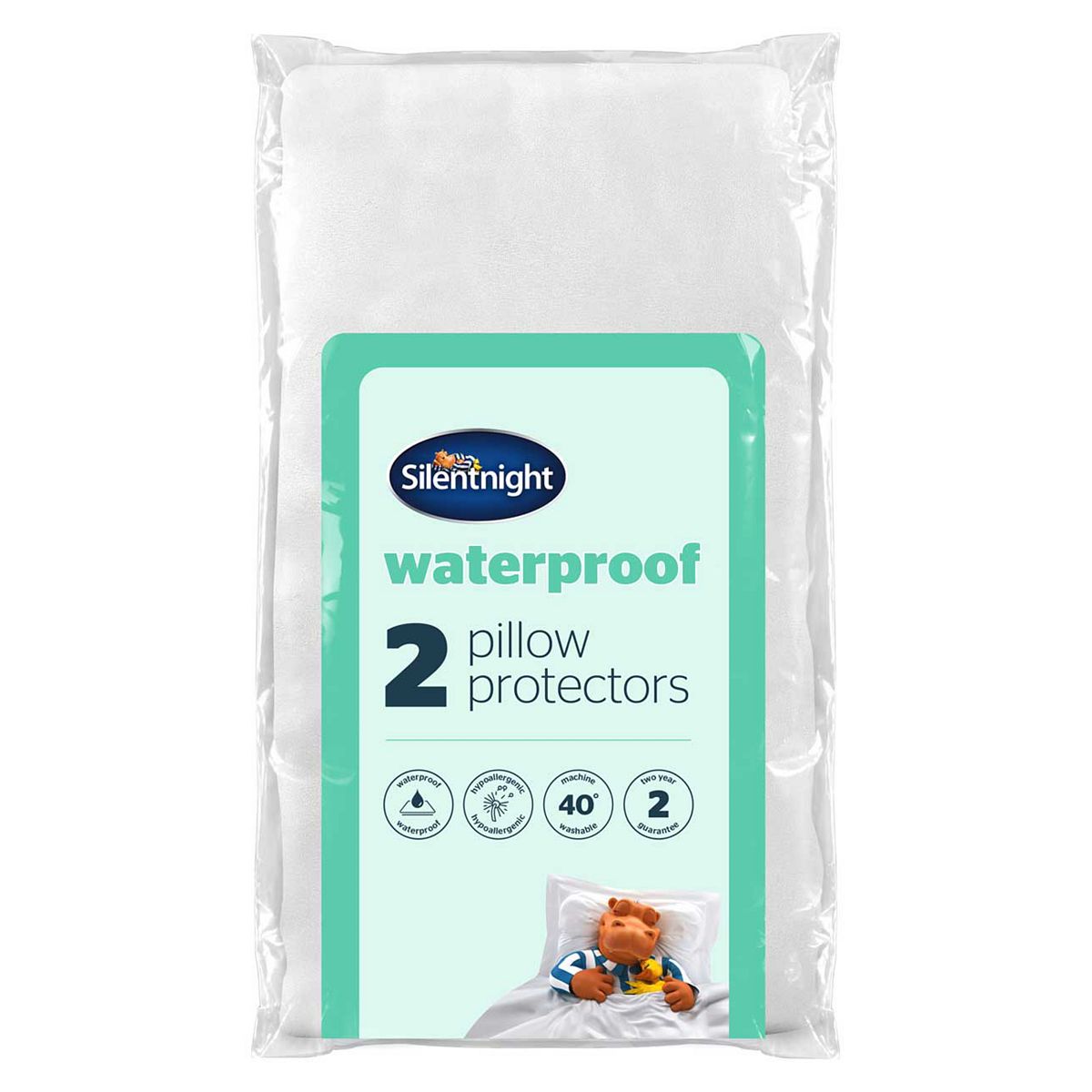 Silentnight Waterproof Pillow Protector Pair GOODS Boots   