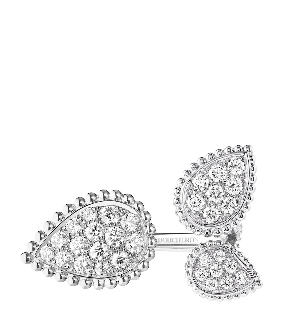 Boucheron Serpent Bohème three motifs ring, UK version