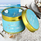 Bomb Cosmetics Vanilla & Sea Salt candle 180g, imported from the UK