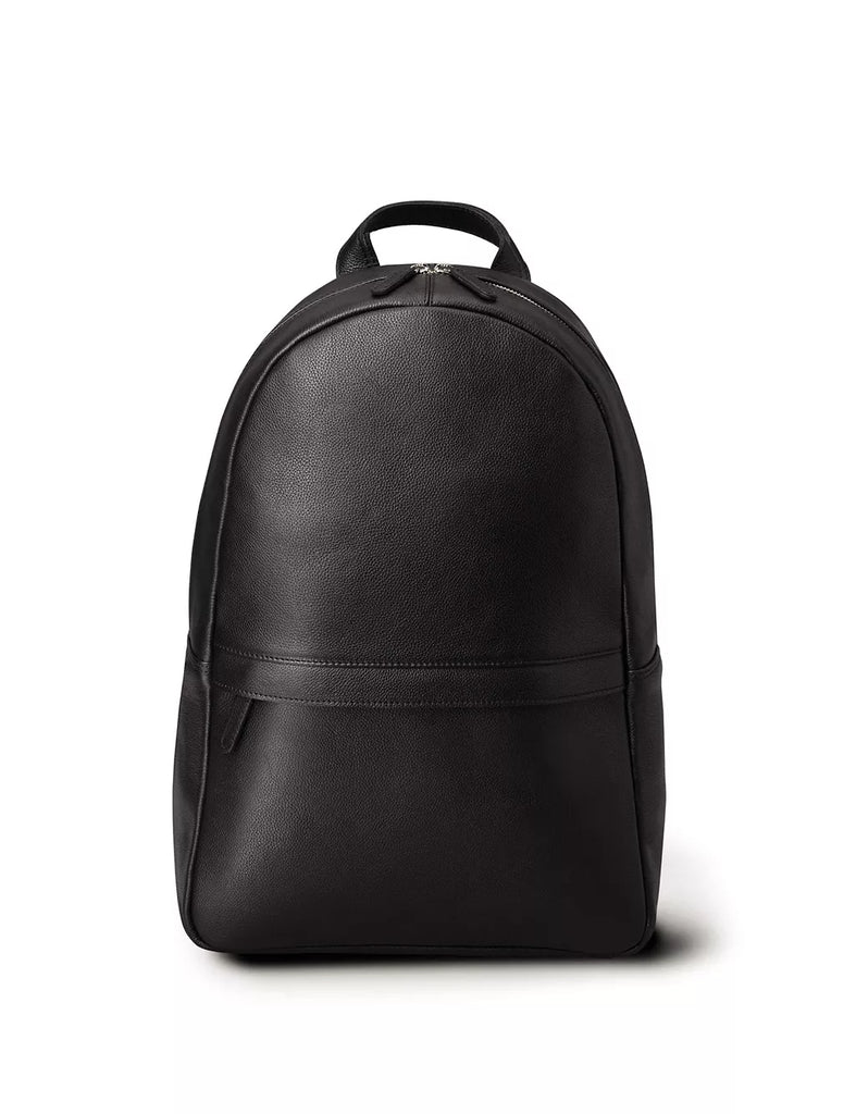 Leather Pebble Grain Backpack