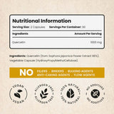 VitaBright Quercetin supplements 180 capsules 1000mg, imported from the UK