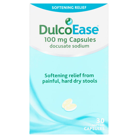 Dulcoease Constipation Relief Laxative Capsules x30 stomach & bowel Sainsburys   