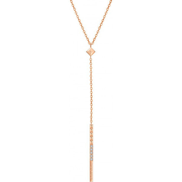 Police rose gold ladies necklace, UK version