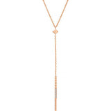 Police rose gold ladies necklace, UK version
