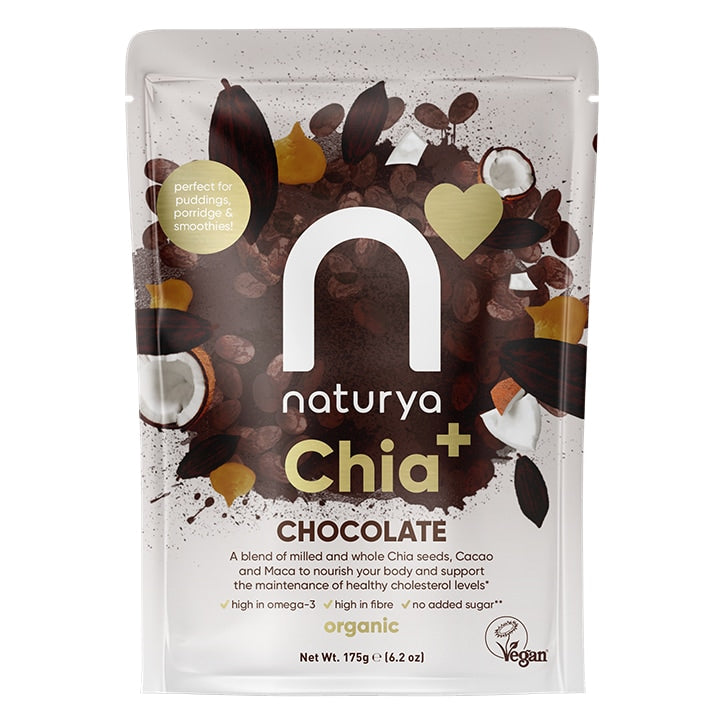 Naturya Chia+ Chocolate Organic 175g Breakfast Sprinkles & Toppers Holland&Barrett   