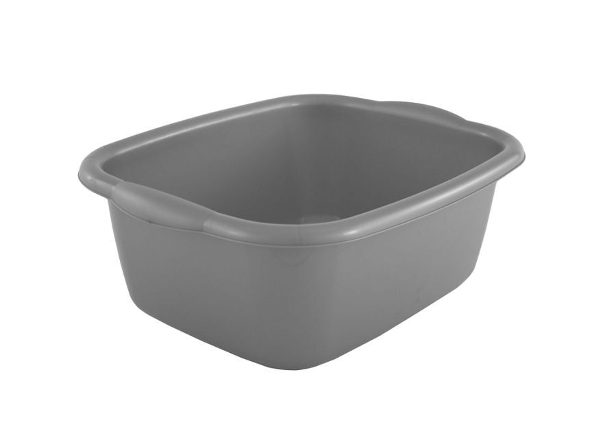 George Home Recycled Plastic Washing Up Bowl Grey