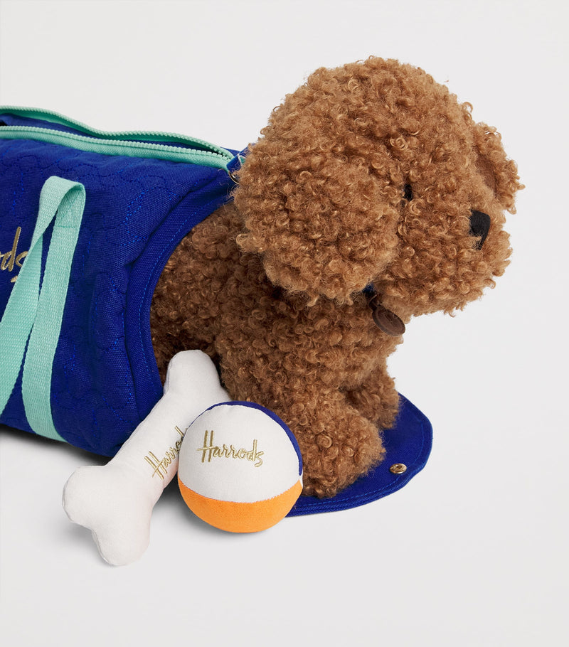 Harrods Dog In a Bag Toy Set, UK version