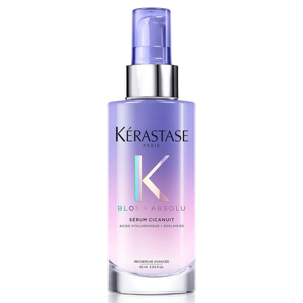 Kérastase Blond Absolu, Leave-In Hair Serum, Overnight Treatment, For Highlighted Hair, With Hyaluronic Acid 90ml