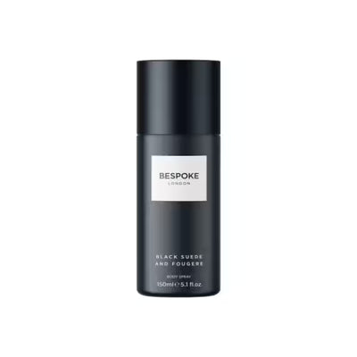 Superdrug Bespoke London Black Suede & Fougere Body Spray 150ml- Buy online at McGrocer