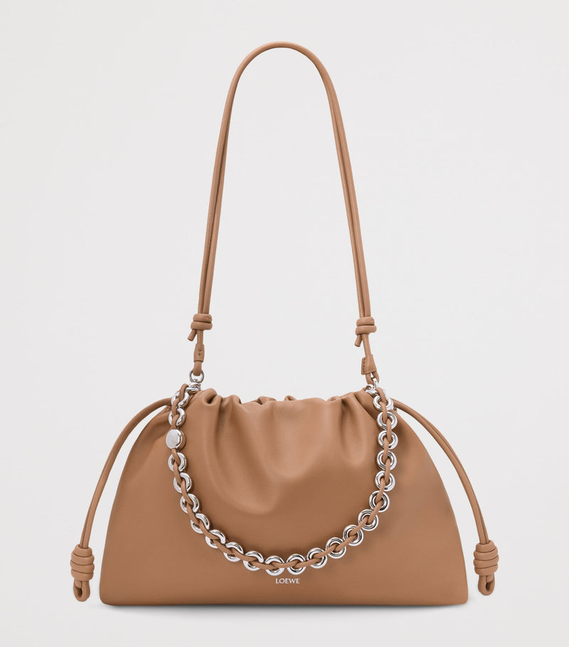LOEWE Flamenco large leather shoulder bag, imported from the UK