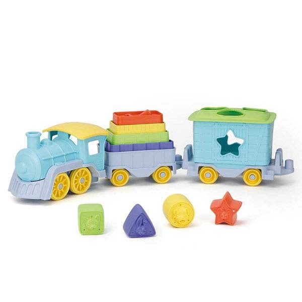 Green Toys Stack & Sort Train GOODS Superdrug   