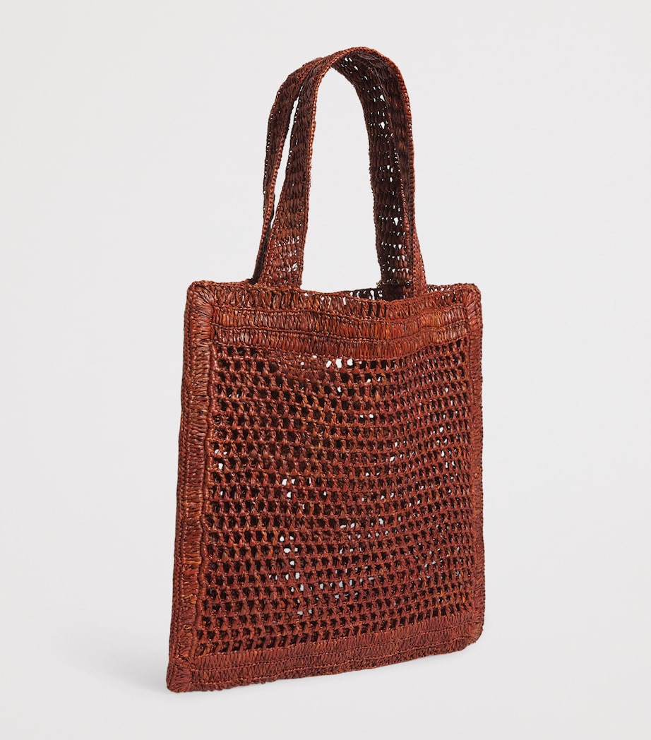 Chloé Raffia Summer Banana tote bag, handcrafted - British product