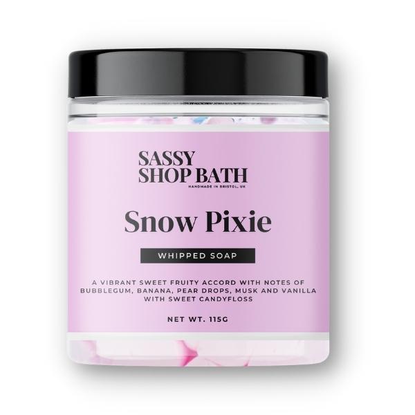 Sassy Shop Wax  Snow Pixie Whipped Soap 115g GOODS Superdrug   