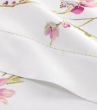 Yves Delorme Gaura super king flat sheet floral 100% cotton, imported from the UK