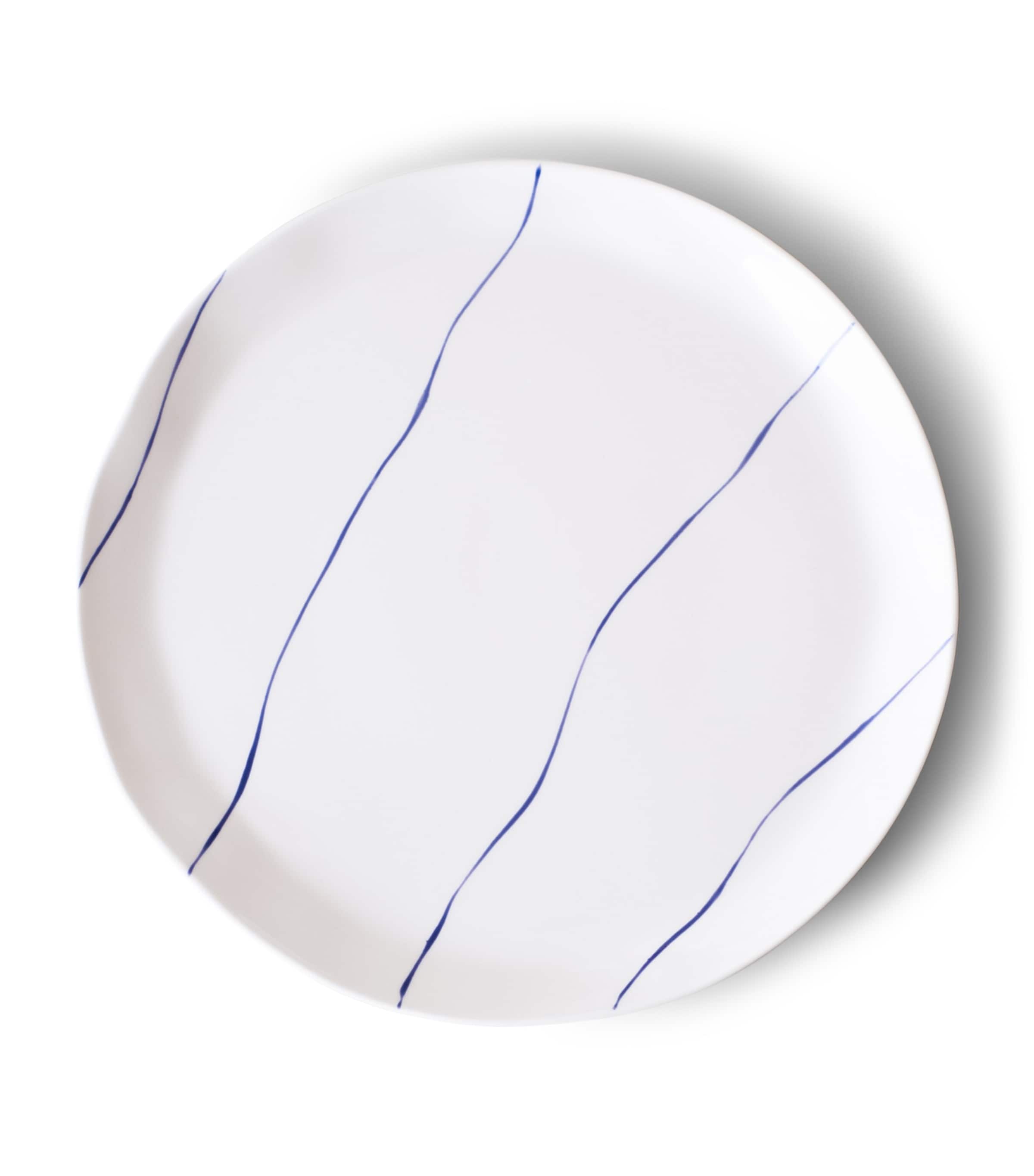 FELDSPAR Stripe side plate 24cm - British product