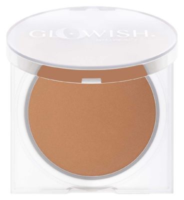 Huda Beauty GloWish Luminous Pressed Powder GOODS Boots 07 tan-light  