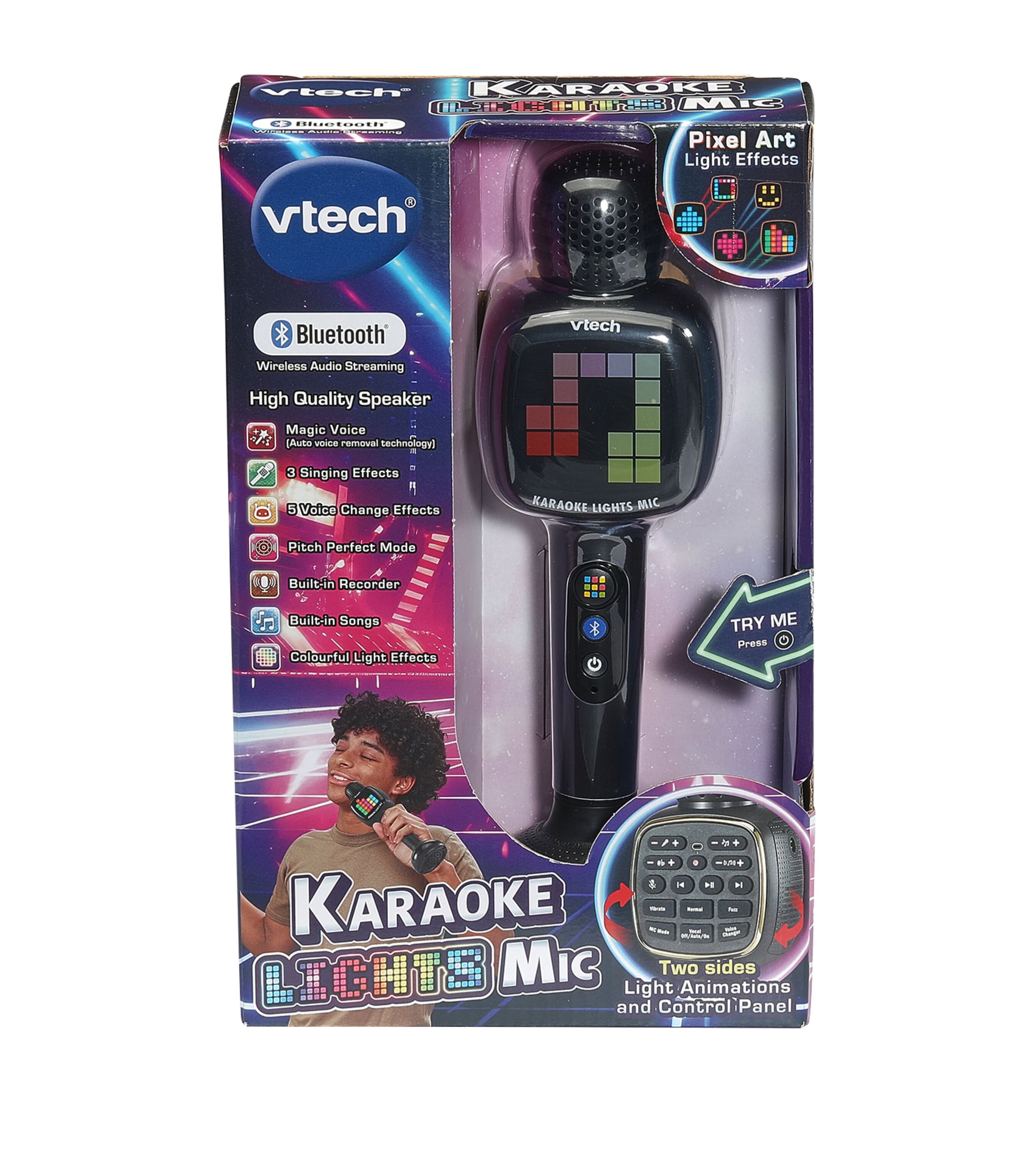 VTech Karaoke Lights Microphone 25cm - British product