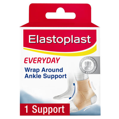 ASDA Elastoplast Everyday Wrap Around Ankle Support Medium- Buy online at McGrocer