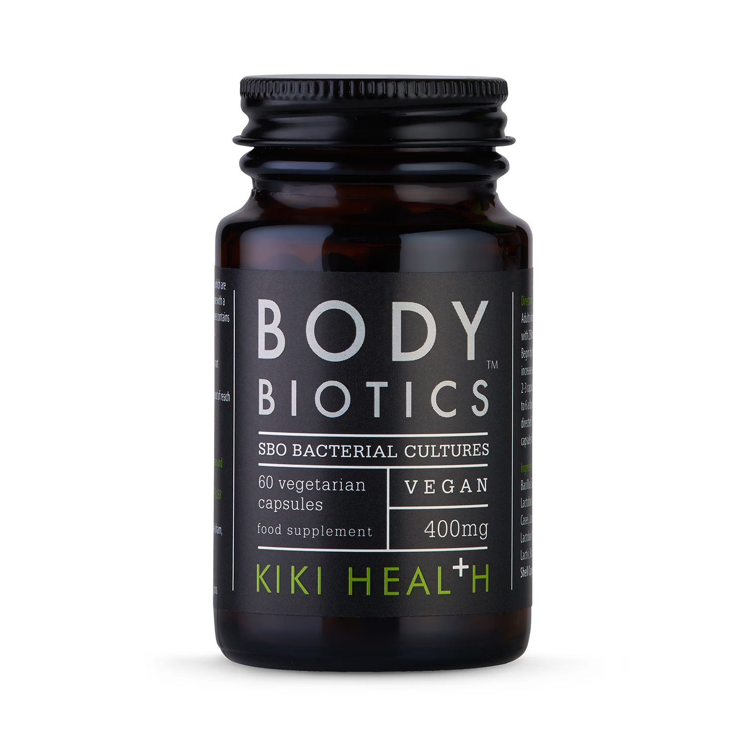 KIKI Health Body Biotics 60 vegicaps, imported from the UK