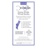 Dr.Socks wool oedema socks for swollen feet, imported from the UK