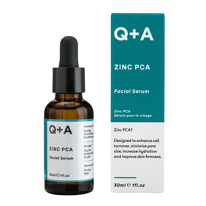 Q+A Zinc PCA Facial Serum - 30 ml GOODS Holland&Barrett