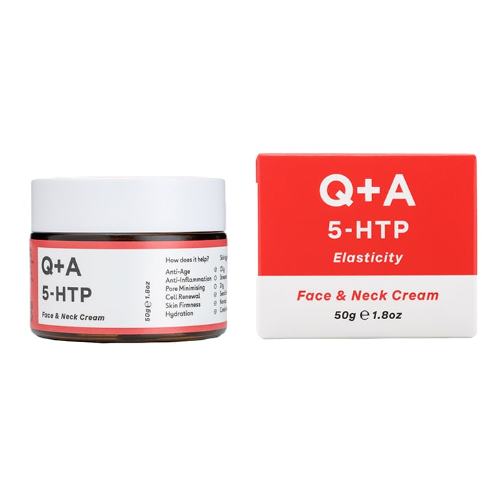 Q+A 5-HTP Face and Neck Cream - 50 g