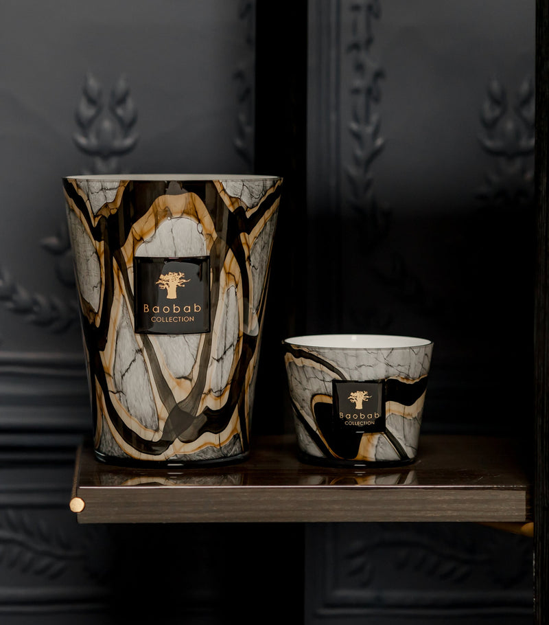 Baobab Collection Marble Candle 6kg - British product