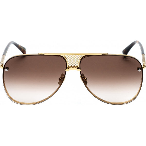 Belstaff Beckington sunglasses shiny negro Titanium frame (British brand)