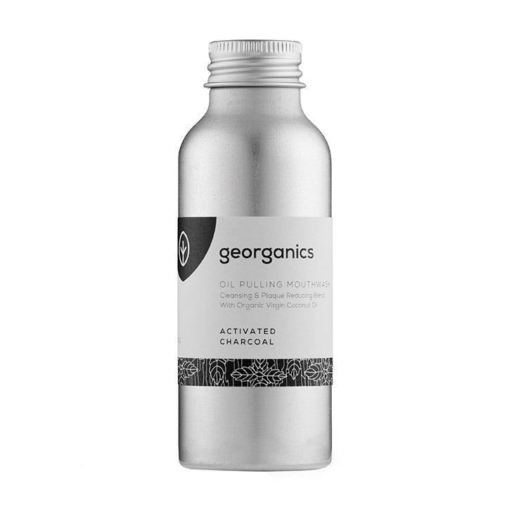 Georganics Oil Pulling Mouthwash - Activated Charcoal GOODS Holland&Barrett