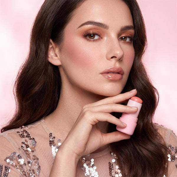 Livingandhome blush stick duo Fig and Raspberry 3.5g, UK version