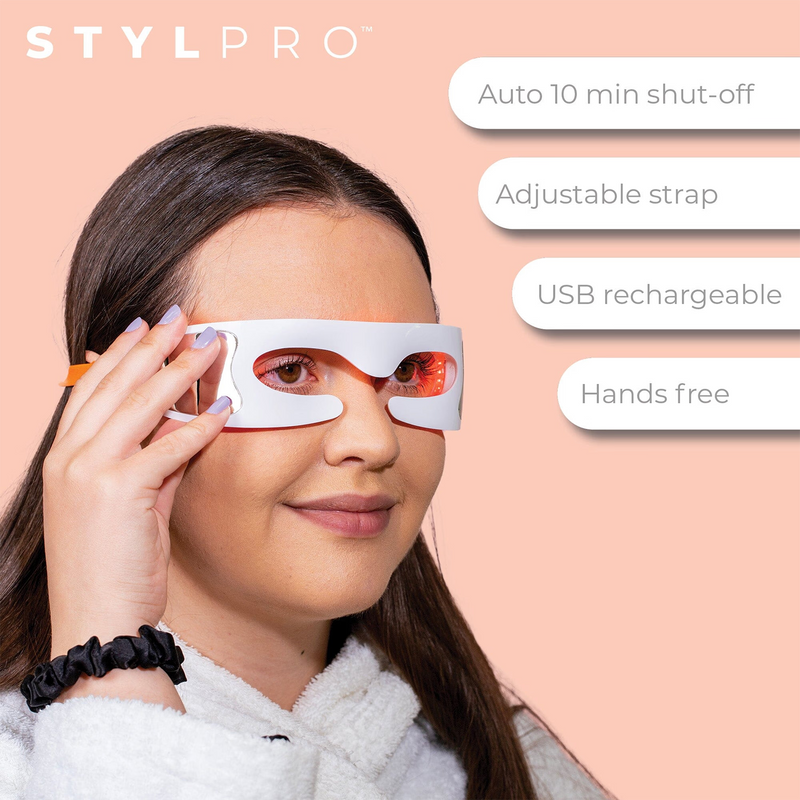 Stylpro Radiant Eyes red LED goggles, imported from the UK