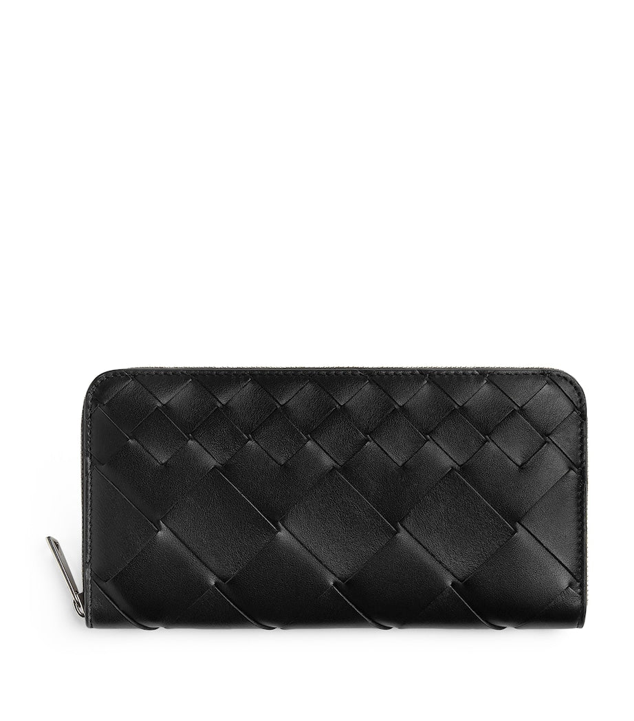 Bottega Veneta Intrecciato zip-around wallet, UK version