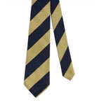 Dunhill mulberry silk stripe tie 9.5cm, imported from the UK