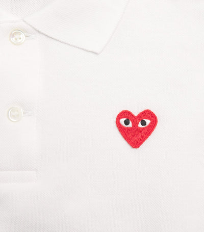 Harrods Cotton Heart Logo Polo Shirt for Kids Aged 2-6 Years- Buy online at McGrocer