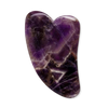 White Lotus Beauty amethyst gua sha facial tool, UK version