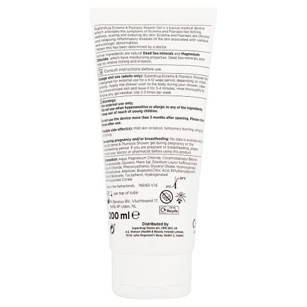 Superdrug Eczema & Psoriasis Shower Gel GOODS Superdrug   